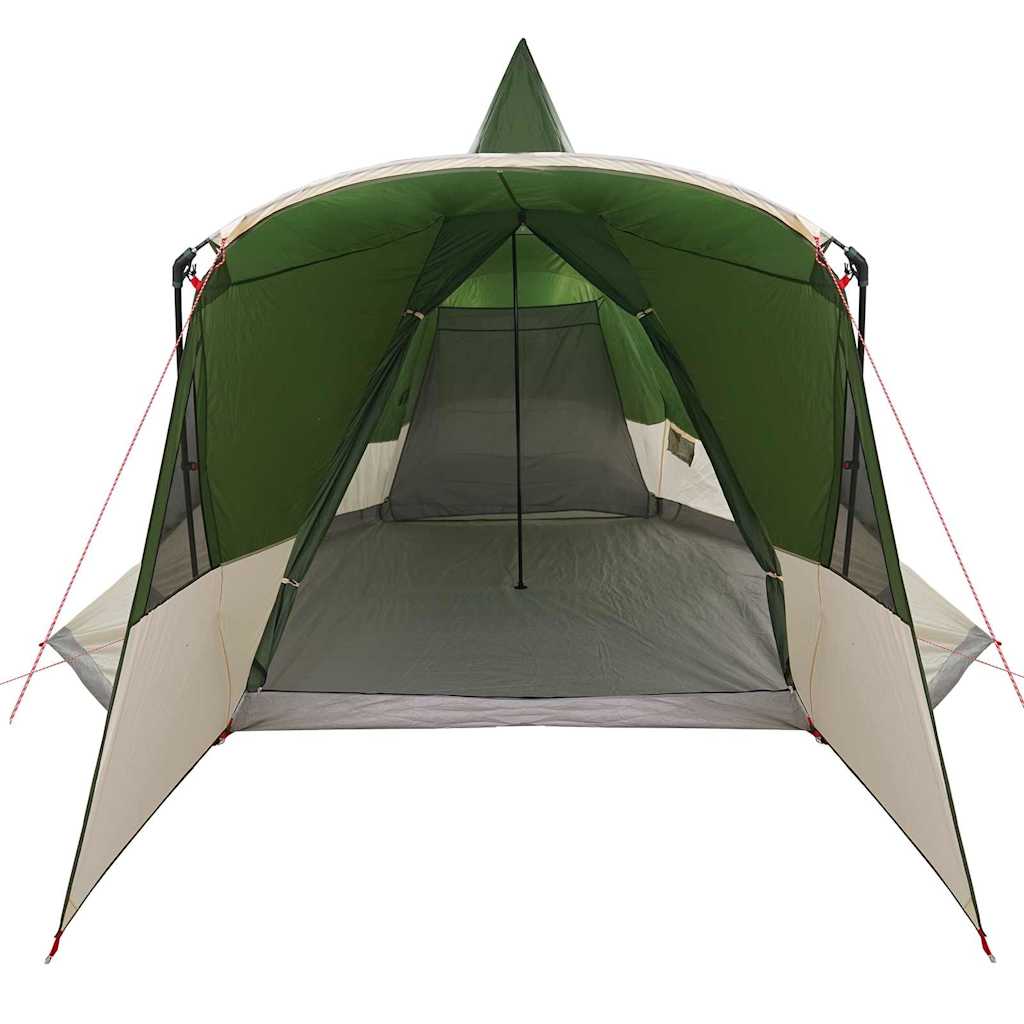 Teepee Tent 8-Persoon met dak Groen 720 x 465 x 295 cm is nu te koop bij PeponiXL, paradijselijk wonen!