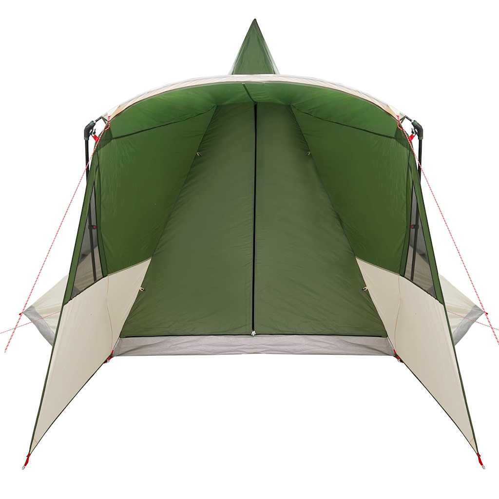Teepee Tent 8-Persoon met dak Groen 720 x 465 x 295 cm is nu te koop bij PeponiXL, paradijselijk wonen!