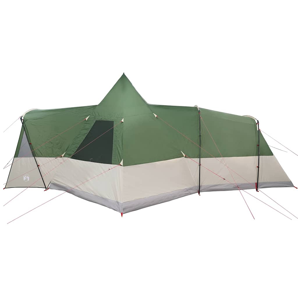 Teepee Tent 8-Persoon met dak Groen 720 x 465 x 295 cm is nu te koop bij PeponiXL, paradijselijk wonen!