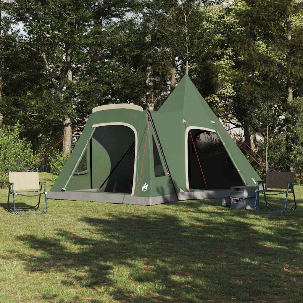 Teepee Tent 5-Person met dak Groen 545 x 450 x 295 cm is nu te koop bij PeponiXL, paradijselijk wonen!