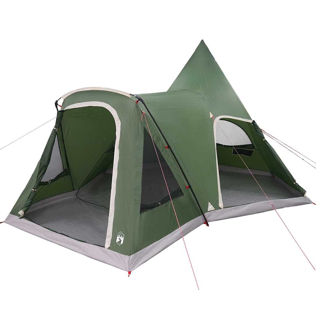 Teepee Tent 5-Person met dak Groen 545 x 450 x 295 cm is nu te koop bij PeponiXL, paradijselijk wonen!