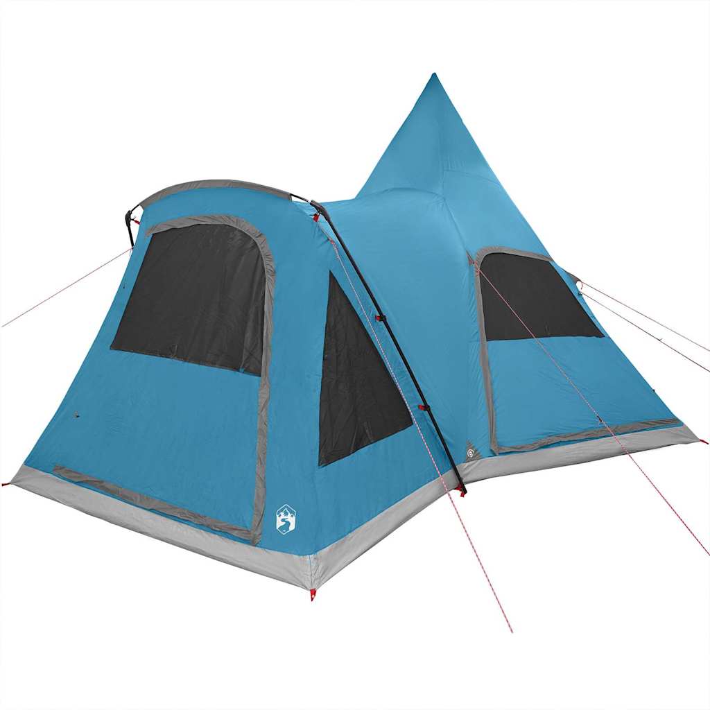 Teepee Tent 5-Person met dak Blauw 545 x 450 x 295 cm is nu te koop bij PeponiXL, paradijselijk wonen!