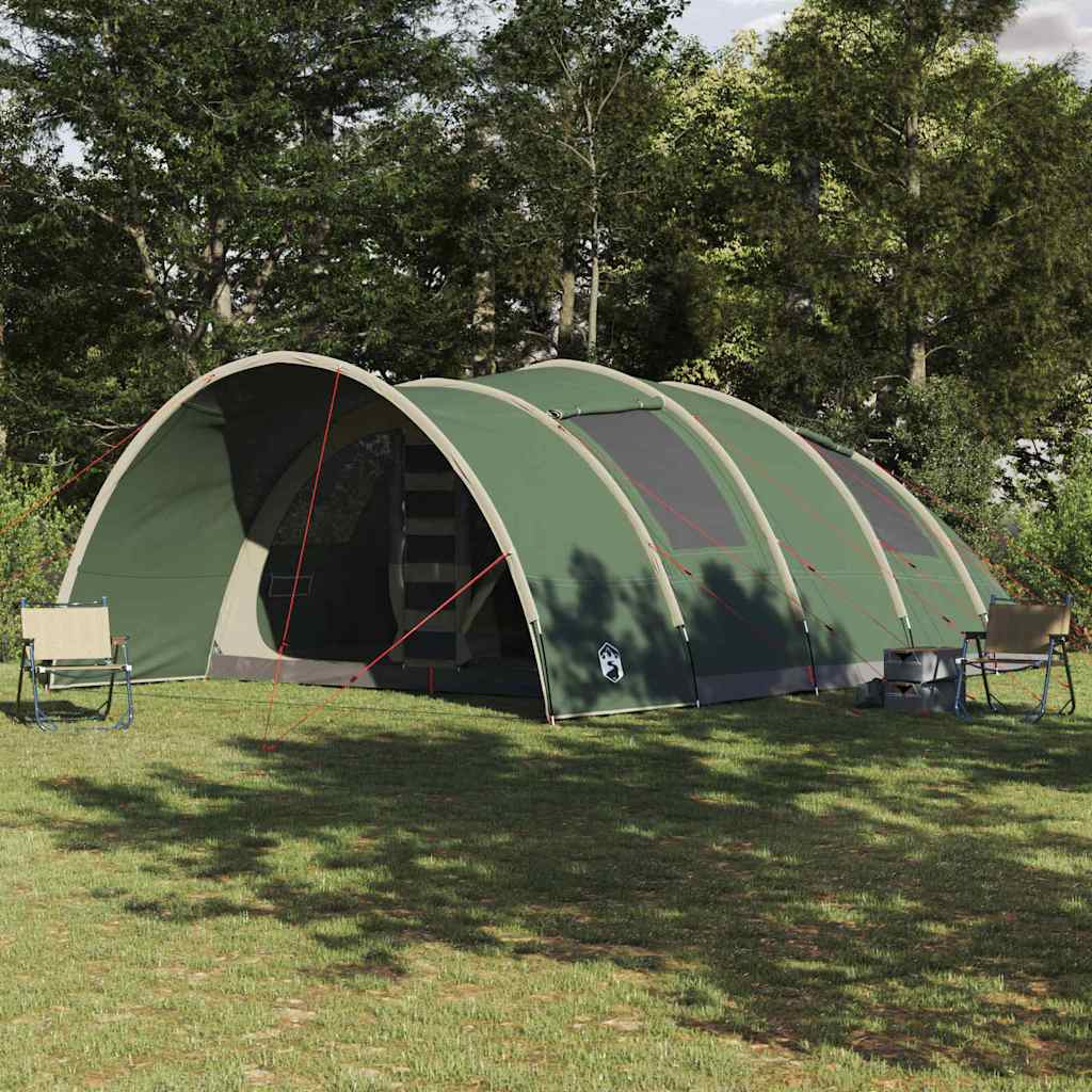 Tunnel Tent 8-Person met dak Groen 710 x 460 x 245 cm is nu te koop bij PeponiXL, paradijselijk wonen!