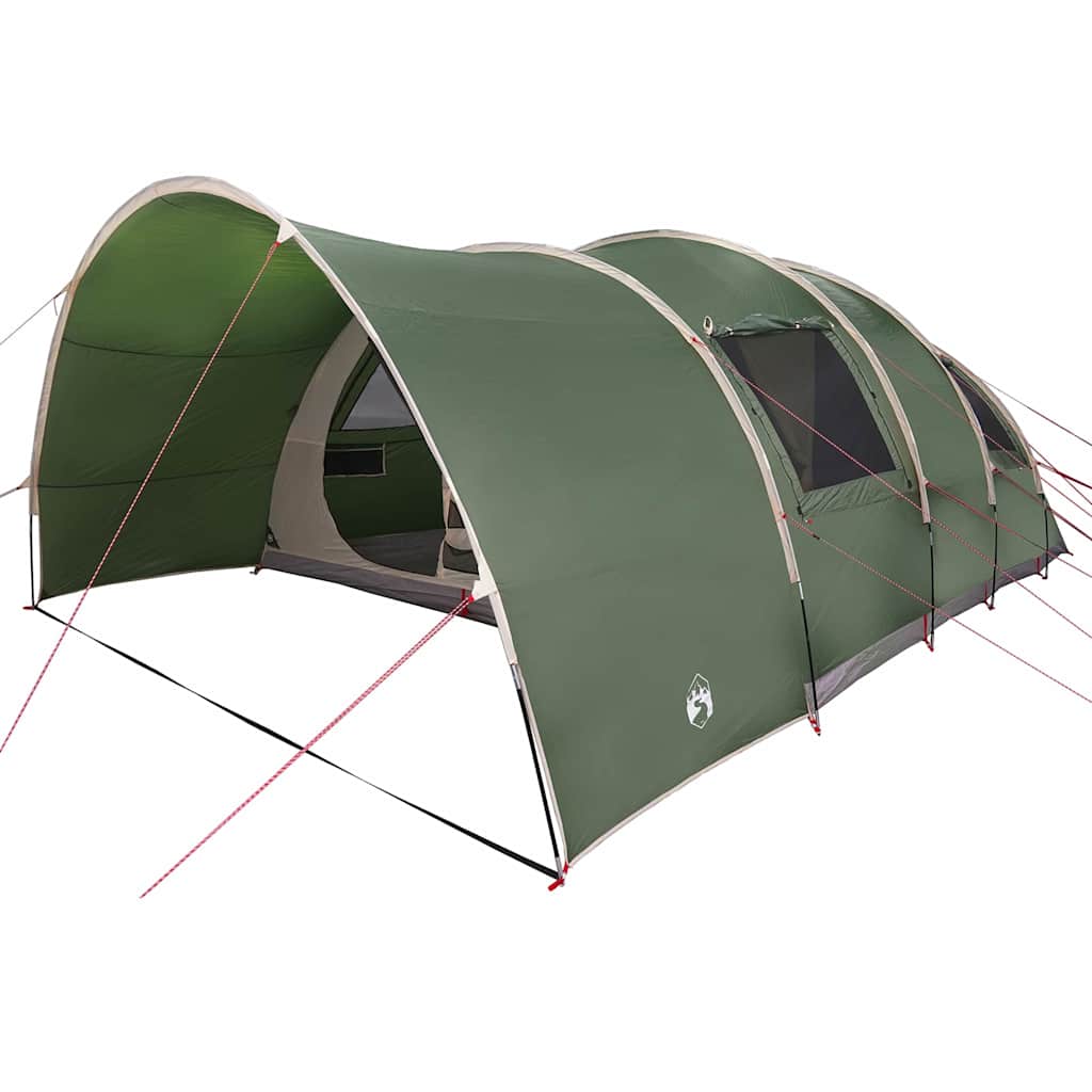 Tunnel Tent 8-Person met dak Groen 710 x 460 x 245 cm is nu te koop bij PeponiXL, paradijselijk wonen!