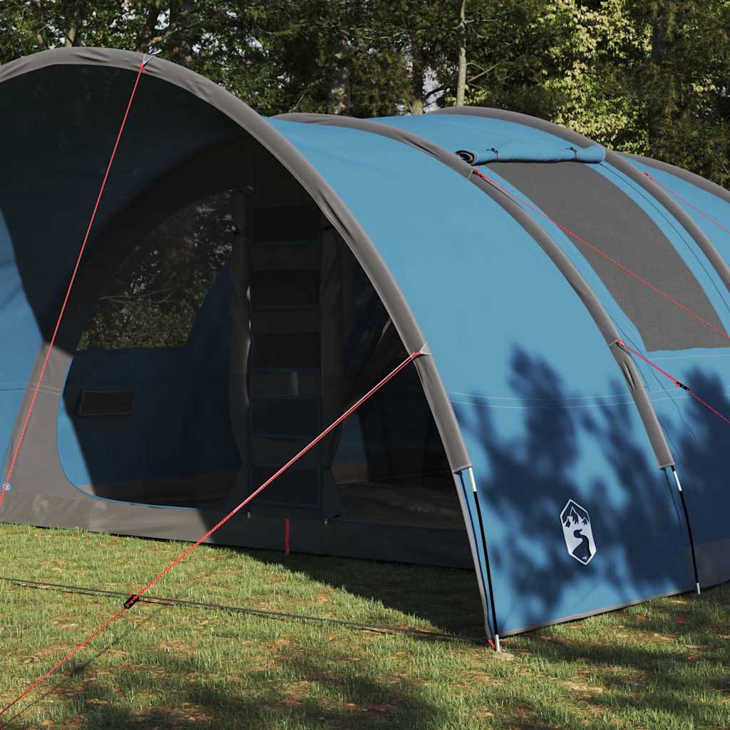Tunnel Tent 8-Person met dak Blauw 710 x 460 x 245 cm is nu te koop bij PeponiXL, paradijselijk wonen!