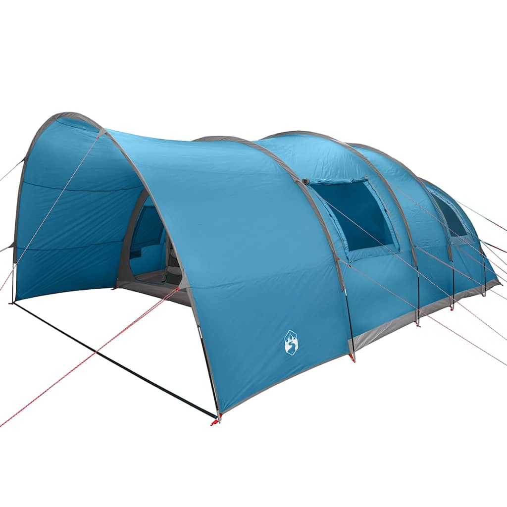 Tunnel Tent 8-Person met dak Blauw 710 x 460 x 245 cm is nu te koop bij PeponiXL, paradijselijk wonen!