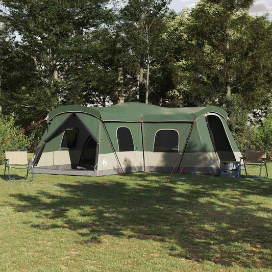 Tent Groen 680 x 510 x 210 cm 185T Polyester met PU Coating is nu te koop bij PeponiXL, paradijselijk wonen!