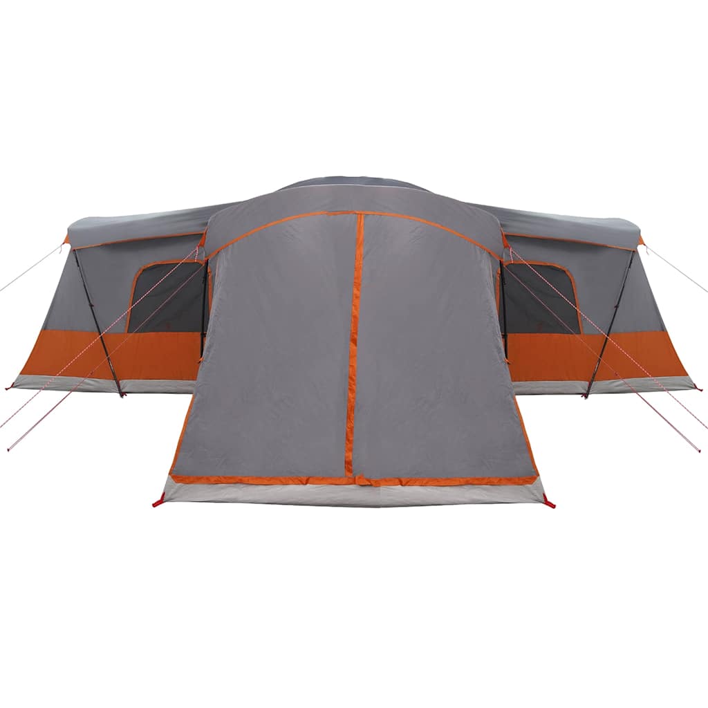 Tent voor 16 personen Grijs en Oranje 680 x 510 x 210 cm is nu te koop bij PeponiXL, paradijselijk wonen!