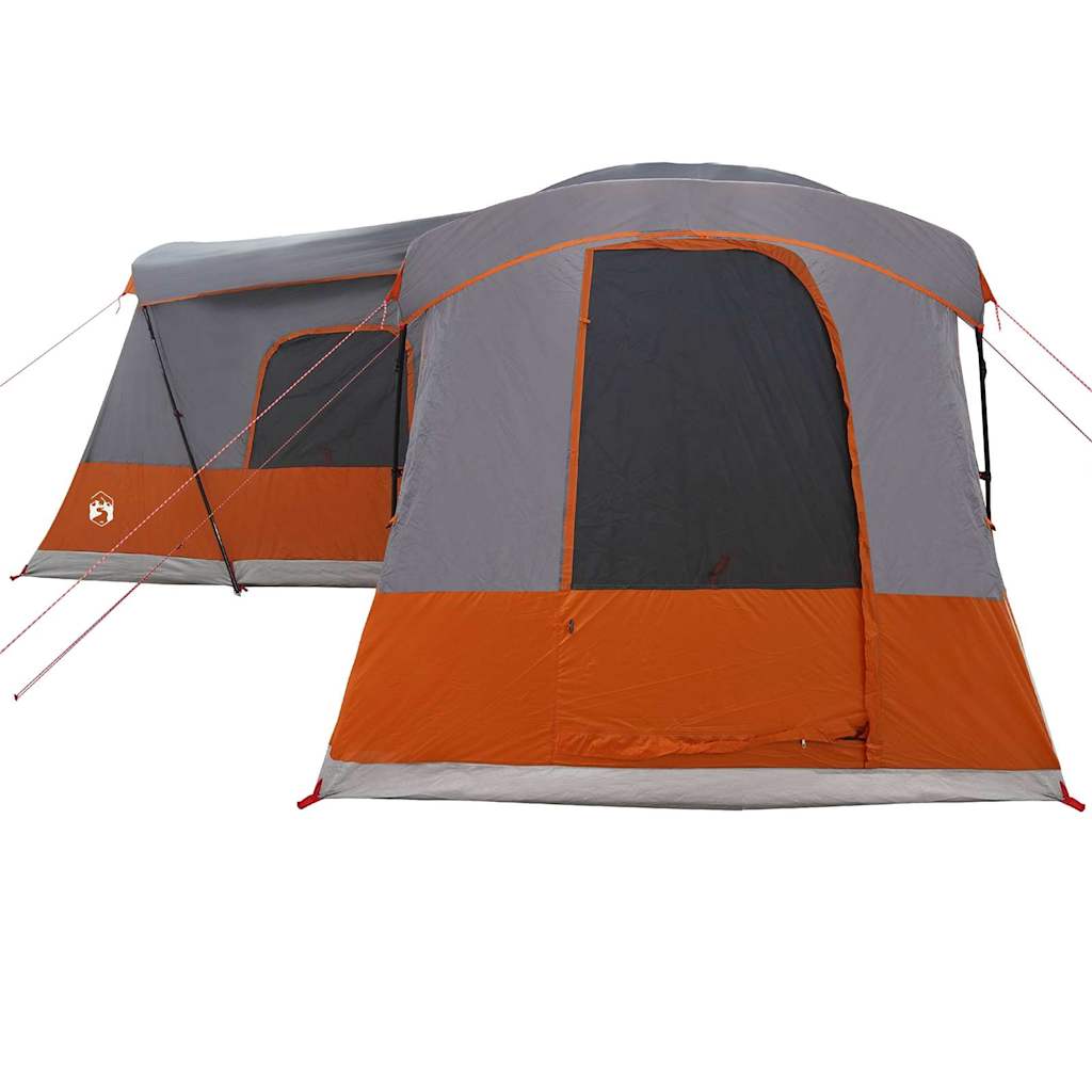 Tent voor 16 personen Grijs en Oranje 680 x 510 x 210 cm is nu te koop bij PeponiXL, paradijselijk wonen!