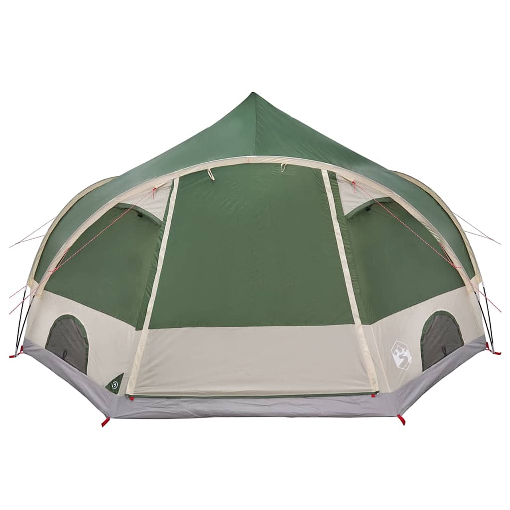 Dome Tent 4-Person met dak met opslag Groen 505 x 450 x 248 cm is nu te koop bij PeponiXL, paradijselijk wonen!