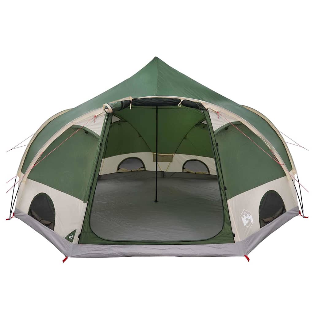 Dome Tent 4-Person met dak met opslag Groen 505 x 450 x 248 cm is nu te koop bij PeponiXL, paradijselijk wonen!