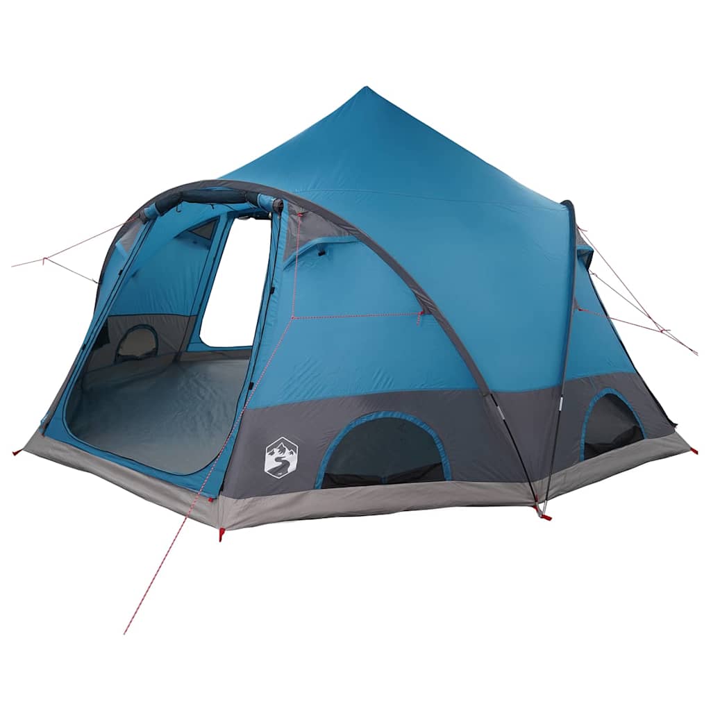 Dome Tent 4-Person met dak met opslag Blauw 505 x 450 x 248 cm is nu te koop bij PeponiXL, paradijselijk wonen!