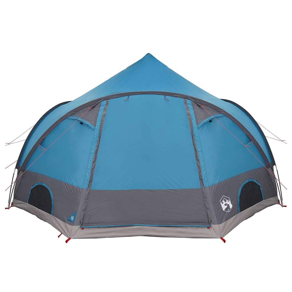Dome Tent 4-Person met dak met opslag Blauw 505 x 450 x 248 cm is nu te koop bij PeponiXL, paradijselijk wonen!