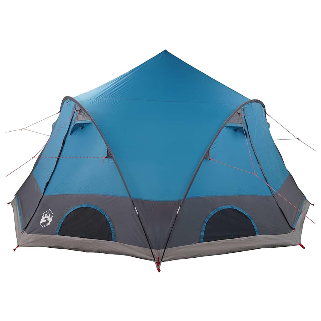 Dome Tent 4-Person met dak met opslag Blauw 505 x 450 x 248 cm is nu te koop bij PeponiXL, paradijselijk wonen!
