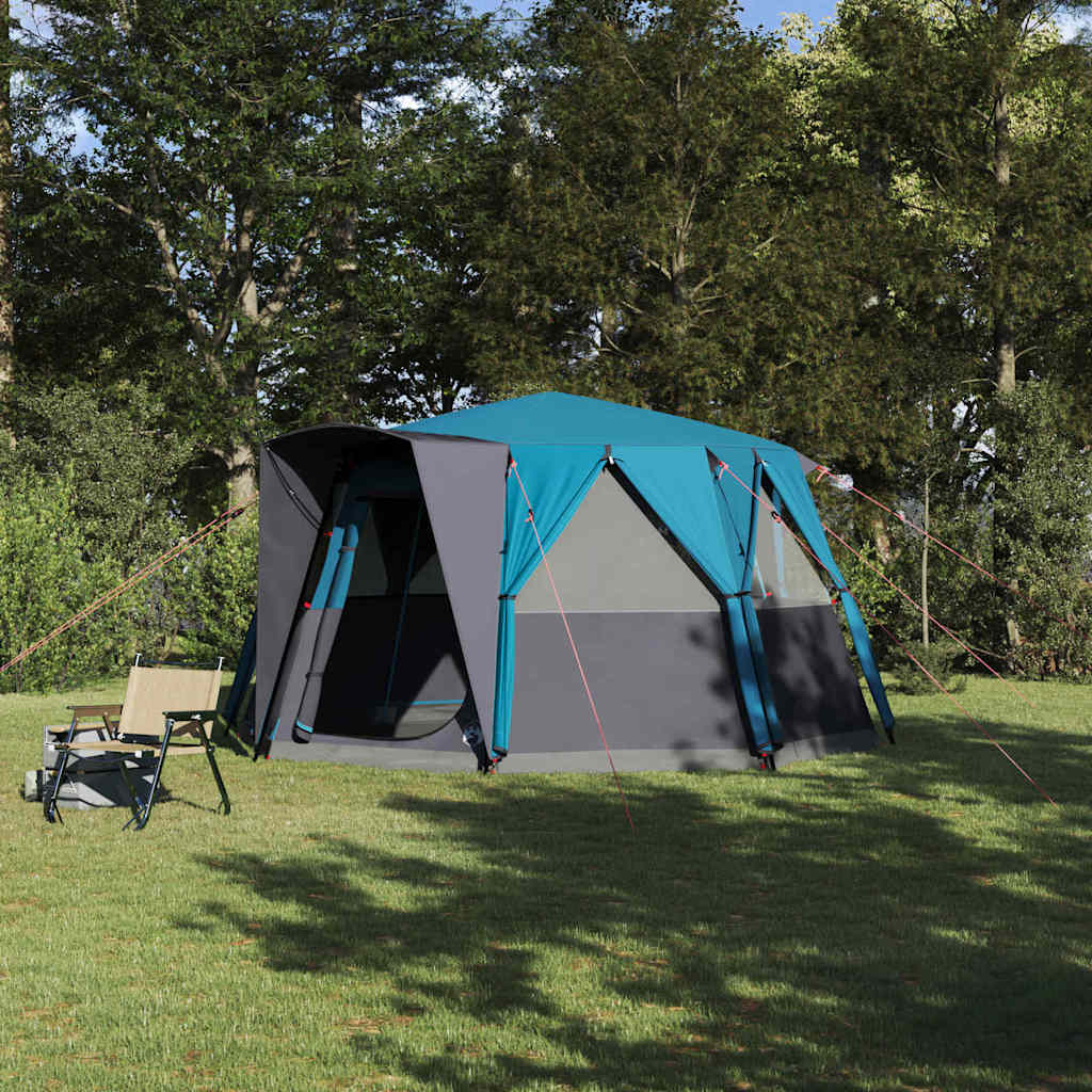 Cabinetent 6-Personen met dak Blauw 425 x 396 x 222 cm is nu te koop bij PeponiXL, paradijselijk wonen!