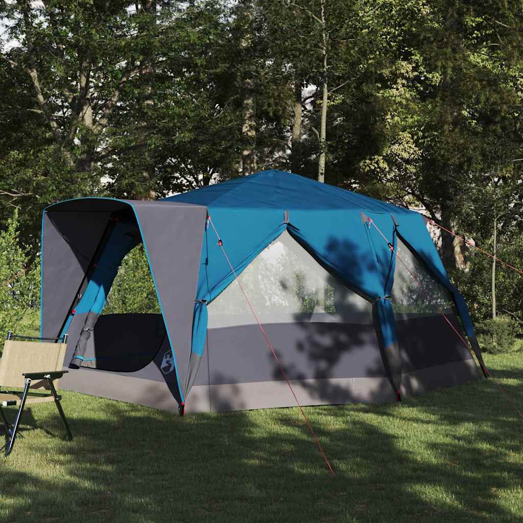 Cabine Tent 7-Persoons met dak Blauw 400 x 350 x 212 cm is nu te koop bij PeponiXL, paradijselijk wonen!