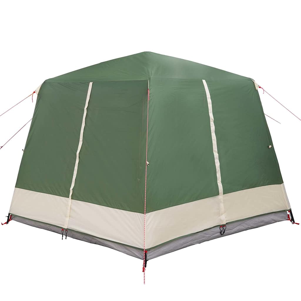 Cabine Tent 5-Persoon met dak Groen en Wit 333 x 317 x 194 cm is nu te koop bij PeponiXL, paradijselijk wonen!