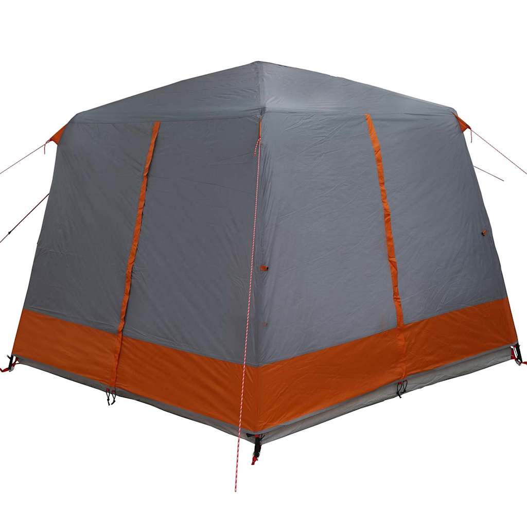 Cabine Tent 5-Persoon Grijs en Oranje 333 x 317 x 194 cm is nu te koop bij PeponiXL, paradijselijk wonen!