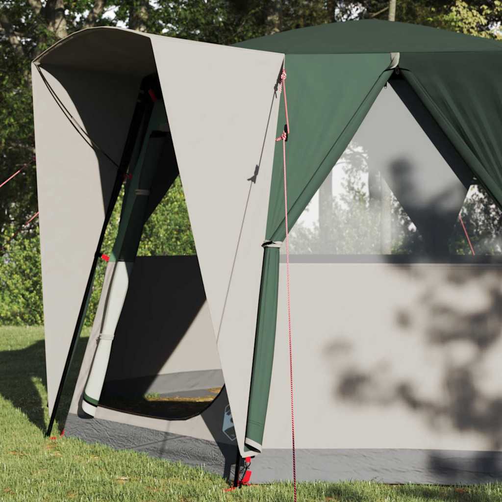 Cabine Tent 3-Persoon met dak Groen en Wit 320 x 320 x 203 cm is nu te koop bij PeponiXL, paradijselijk wonen!
