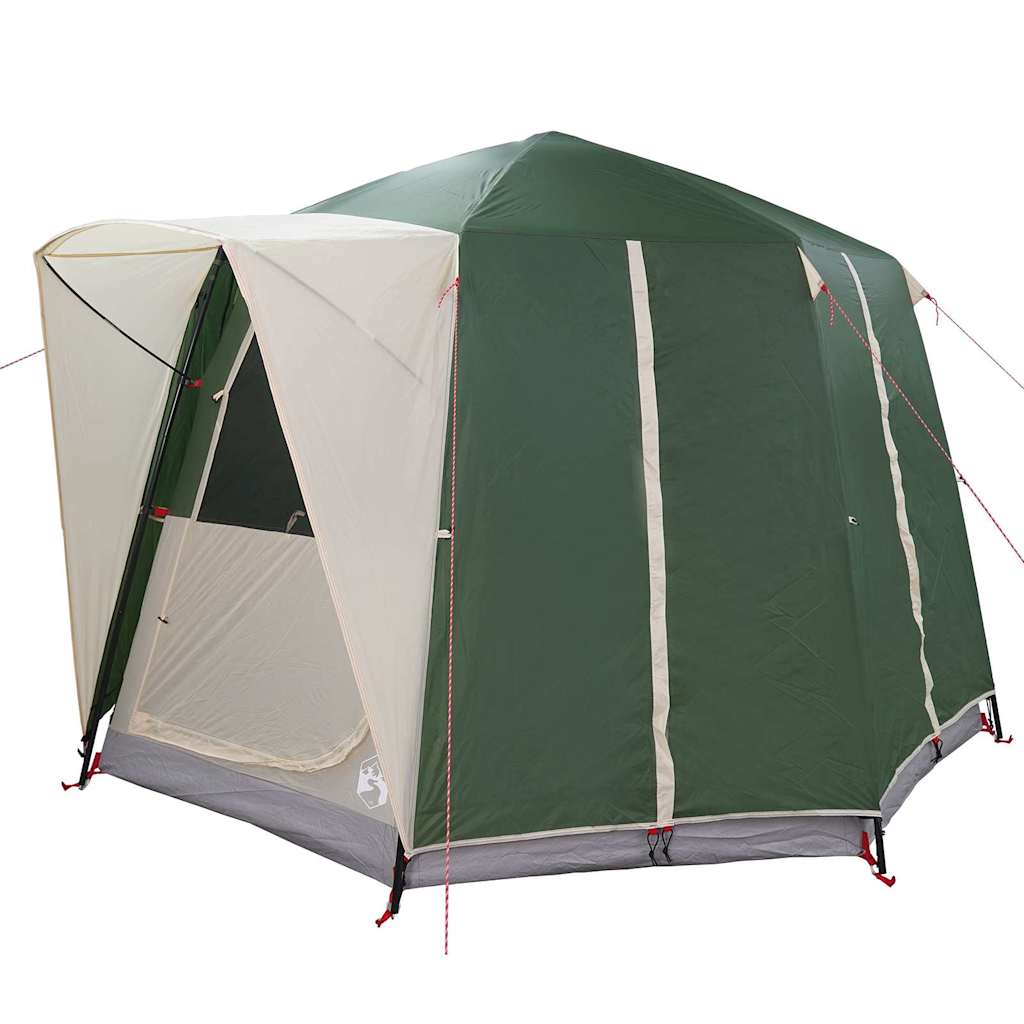Cabine Tent 3-Persoon met dak Groen en Wit 320 x 320 x 203 cm is nu te koop bij PeponiXL, paradijselijk wonen!