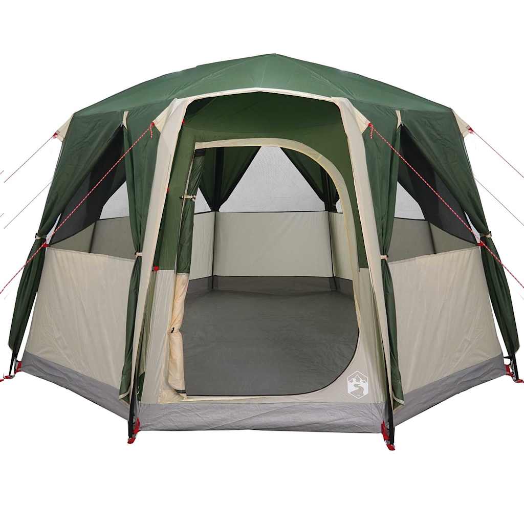 Cabine Tent 3-Persoon met dak Groen en Wit 320 x 320 x 203 cm is nu te koop bij PeponiXL, paradijselijk wonen!