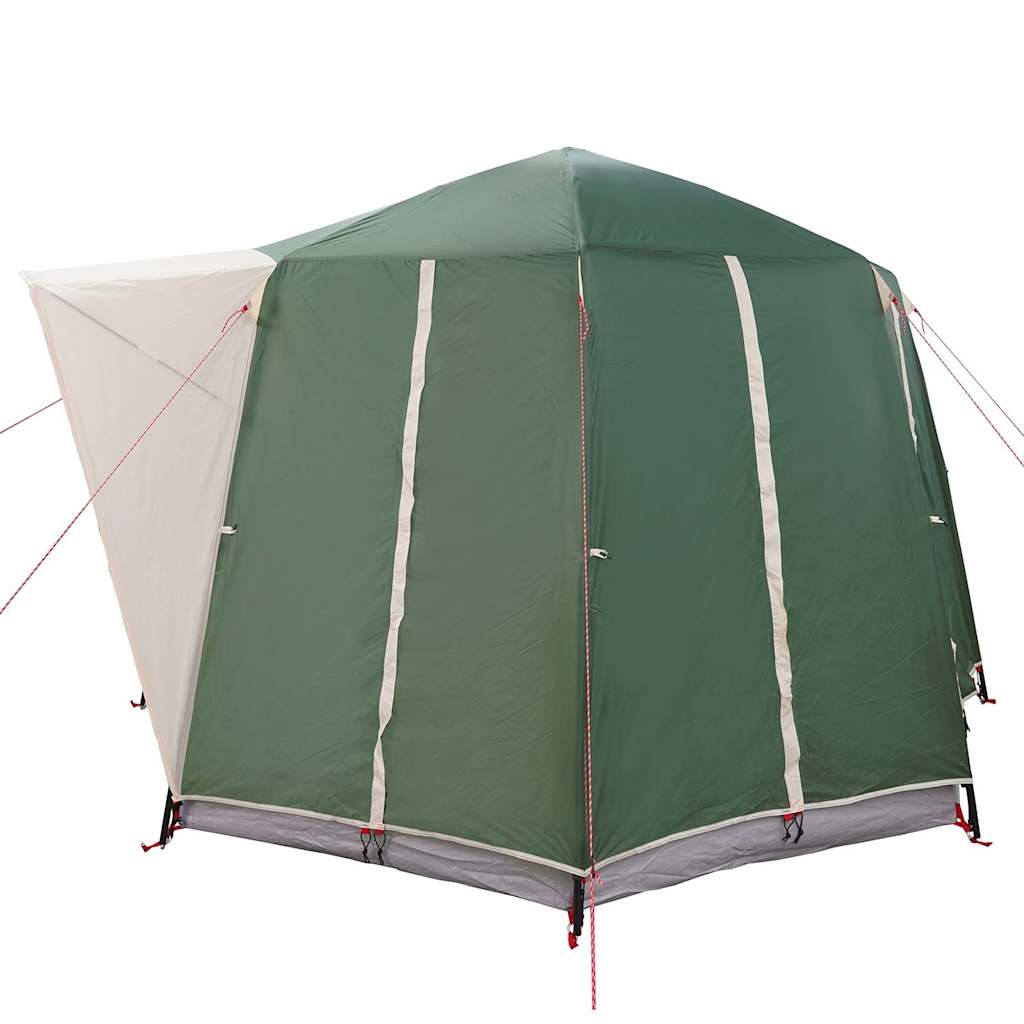 Cabine Tent 3-Persoon met dak Groen en Wit 320 x 320 x 203 cm is nu te koop bij PeponiXL, paradijselijk wonen!