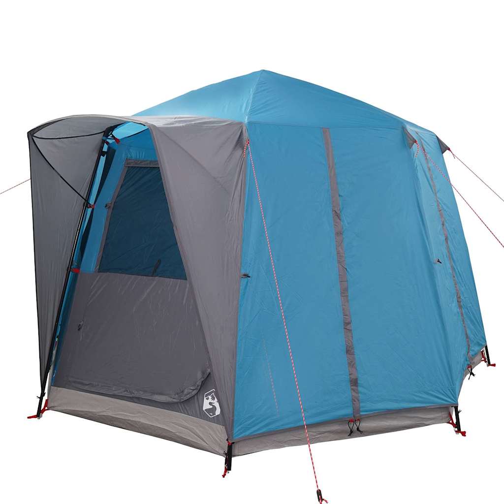 Cabine Tent 3-Persoon met dak Blauw en Grijs 320 x 320 x 203 cm is nu te koop bij PeponiXL, paradijselijk wonen!