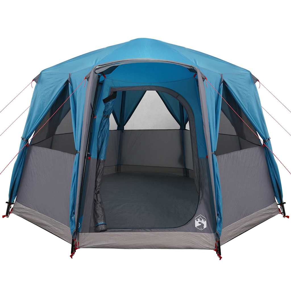 Cabine Tent 3-Persoon met dak Blauw en Grijs 320 x 320 x 203 cm is nu te koop bij PeponiXL, paradijselijk wonen!