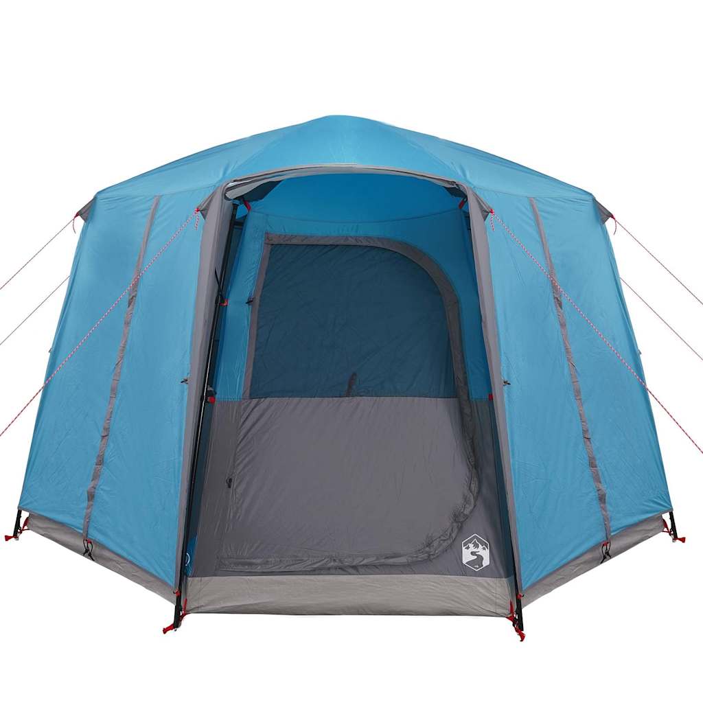 Cabine Tent 3-Persoon met dak Blauw en Grijs 320 x 320 x 203 cm is nu te koop bij PeponiXL, paradijselijk wonen!