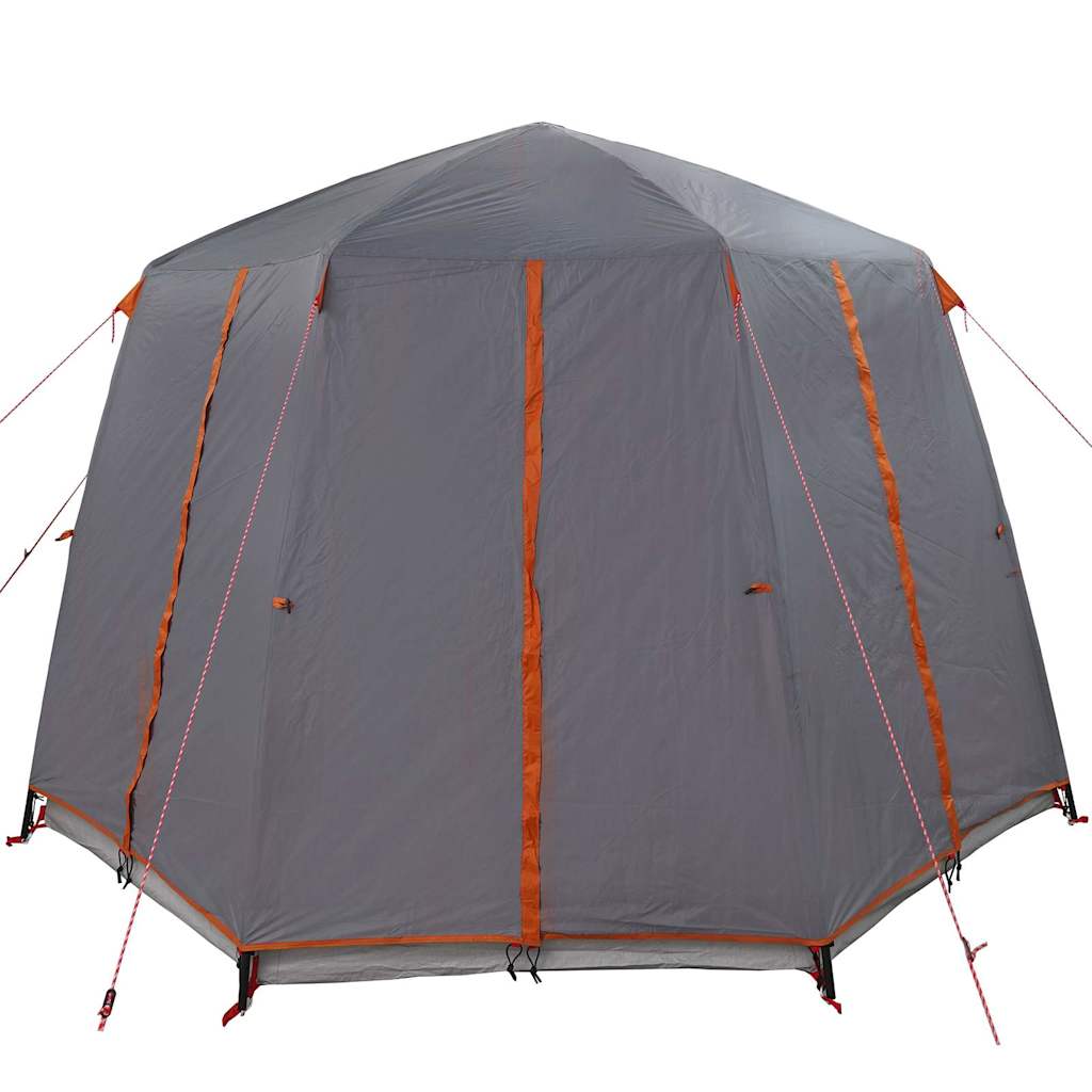 Cabine Tent 3-Persoon Grijs en Oranje 320 x 320 x 203 cm is nu te koop bij PeponiXL, paradijselijk wonen!