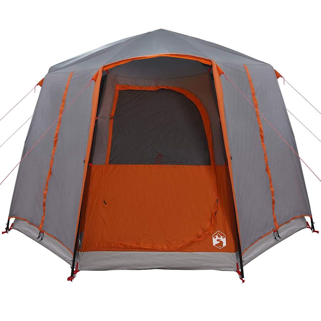 Cabine Tent 3-Persoon Grijs en Oranje 320 x 320 x 203 cm is nu te koop bij PeponiXL, paradijselijk wonen!