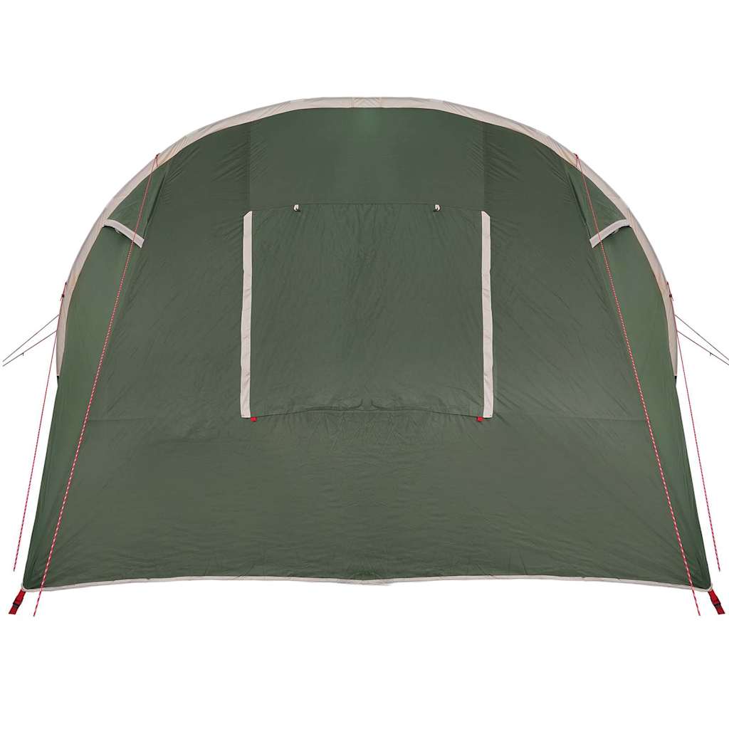 Tunnel Tent 4-Person met dak Groen en Wit 740 x 370 x 220 cm is nu te koop bij PeponiXL, paradijselijk wonen!
