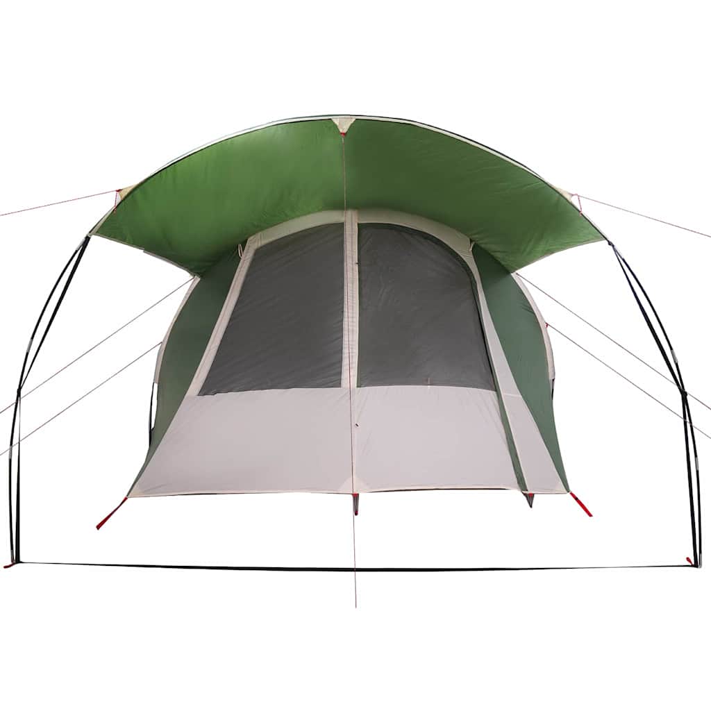 Tunnel Tent 4-Person met dak Groen en Wit 740 x 370 x 220 cm is nu te koop bij PeponiXL, paradijselijk wonen!