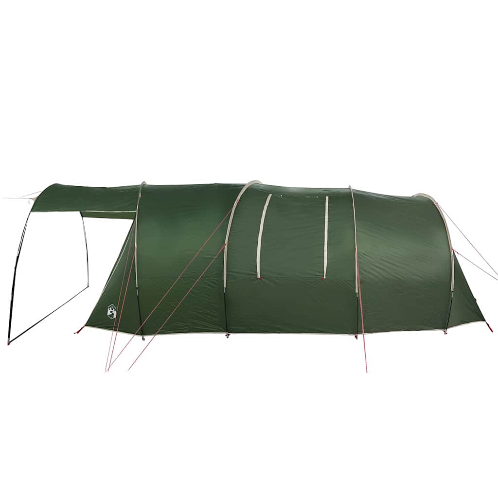 Tunnel Tent 4-Person met dak Groen en Wit 740 x 370 x 220 cm is nu te koop bij PeponiXL, paradijselijk wonen!