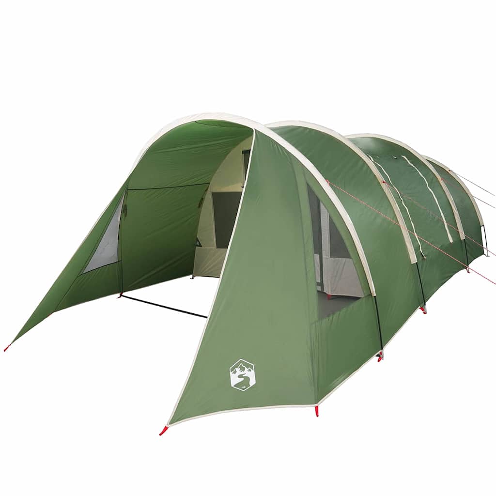 Tunnel Tent 4-Person met dak Groen en Wit 778 x 356 x 210 cm is nu te koop bij PeponiXL, paradijselijk wonen!