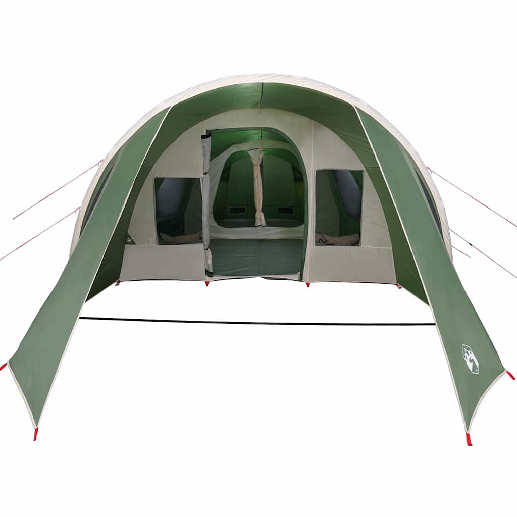 Tunnel Tent 4-Person met dak Groen en Wit 778 x 356 x 210 cm is nu te koop bij PeponiXL, paradijselijk wonen!