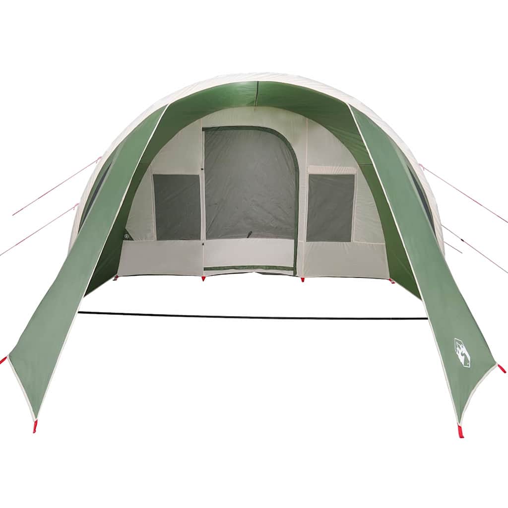 Tunnel Tent 4-Person met dak Groen en Wit 778 x 356 x 210 cm is nu te koop bij PeponiXL, paradijselijk wonen!