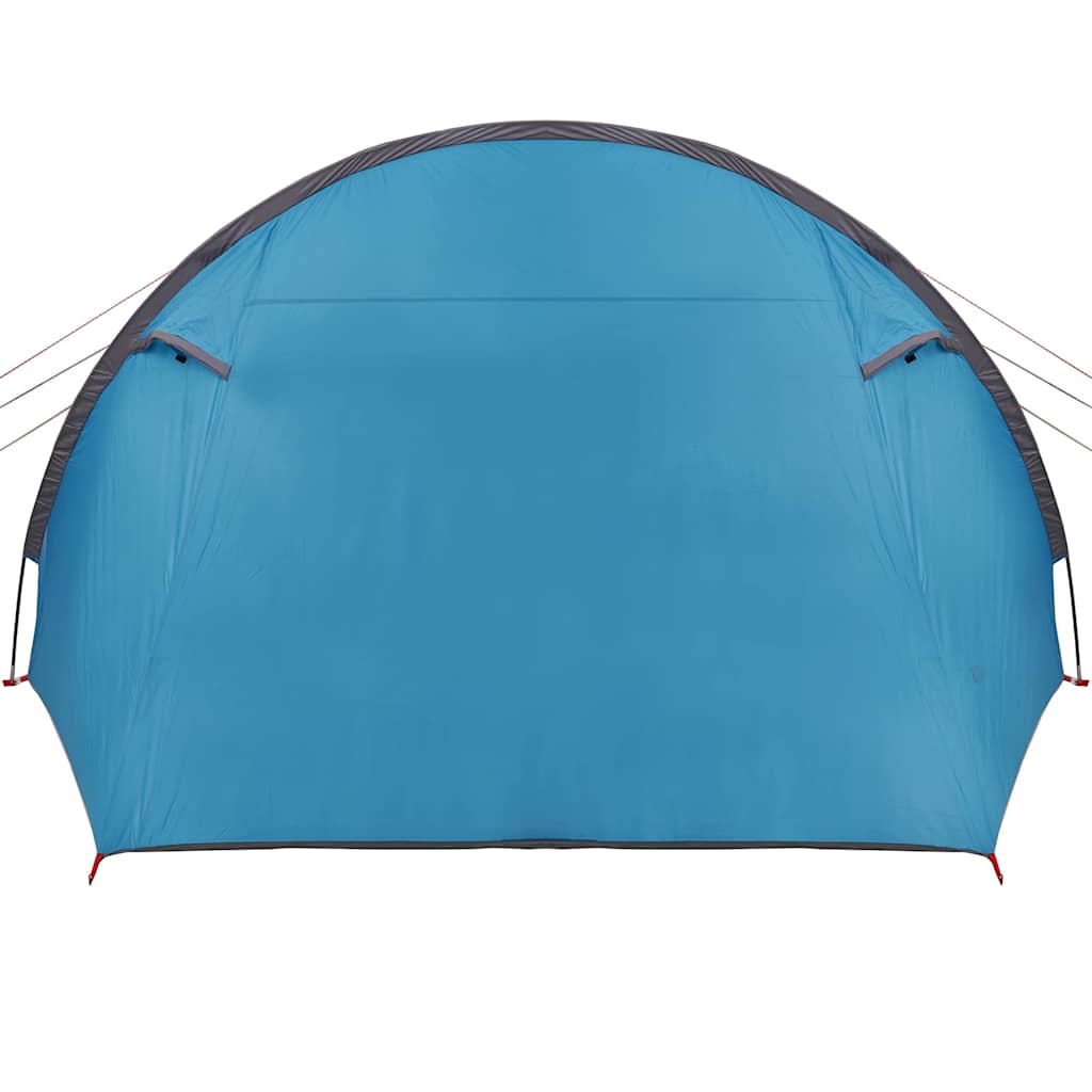 Tunnel Tent 5-Person met dak Blauw en Grijs 805 x 405 x 211 cm is nu te koop bij PeponiXL, paradijselijk wonen!