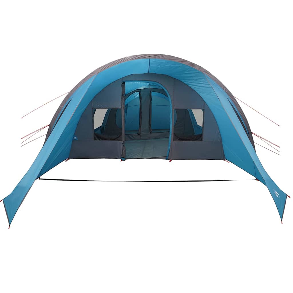 Tunnel Tent 5-Person met dak Blauw en Grijs 805 x 405 x 211 cm is nu te koop bij PeponiXL, paradijselijk wonen!