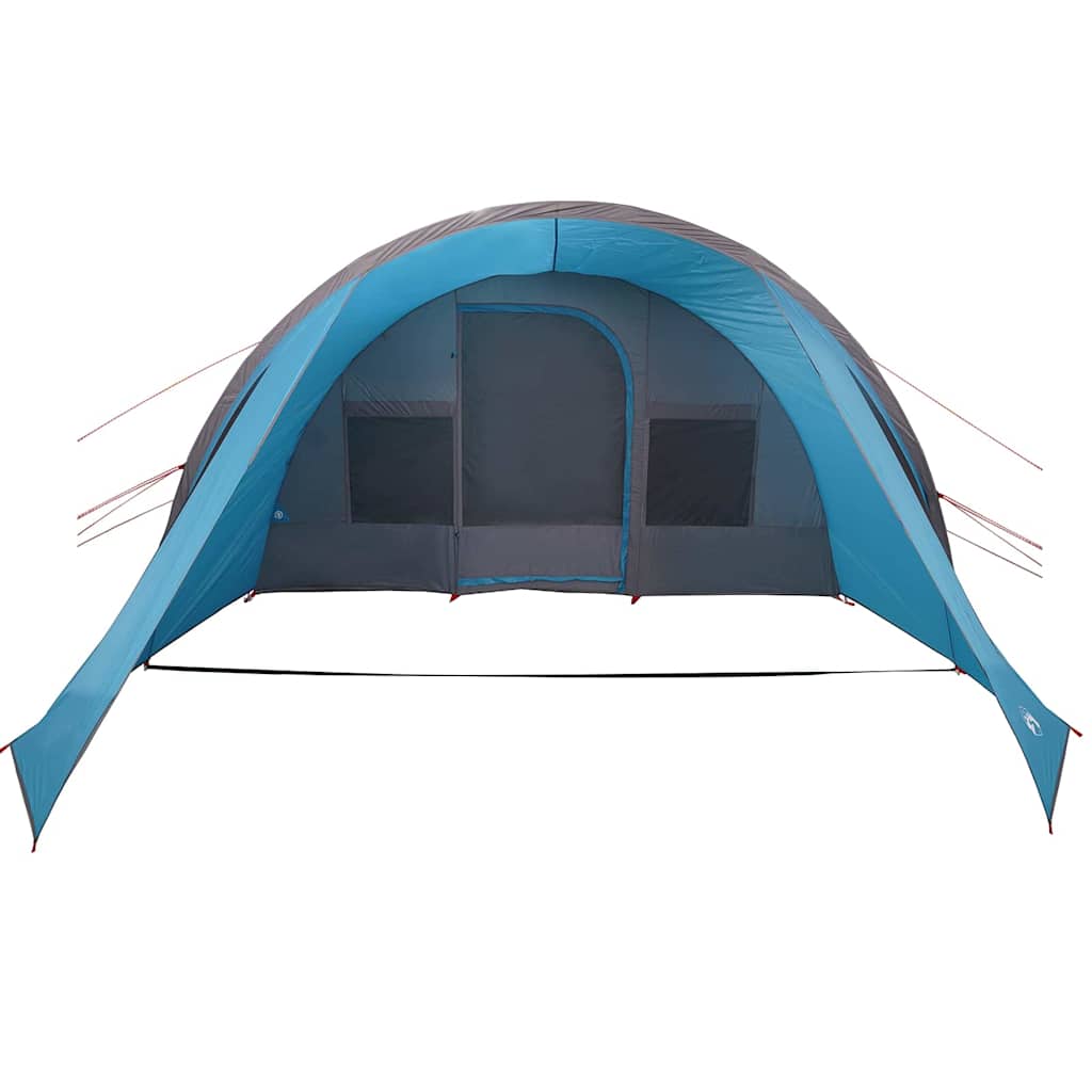 Tunnel Tent 5-Person met dak Blauw en Grijs 805 x 405 x 211 cm is nu te koop bij PeponiXL, paradijselijk wonen!