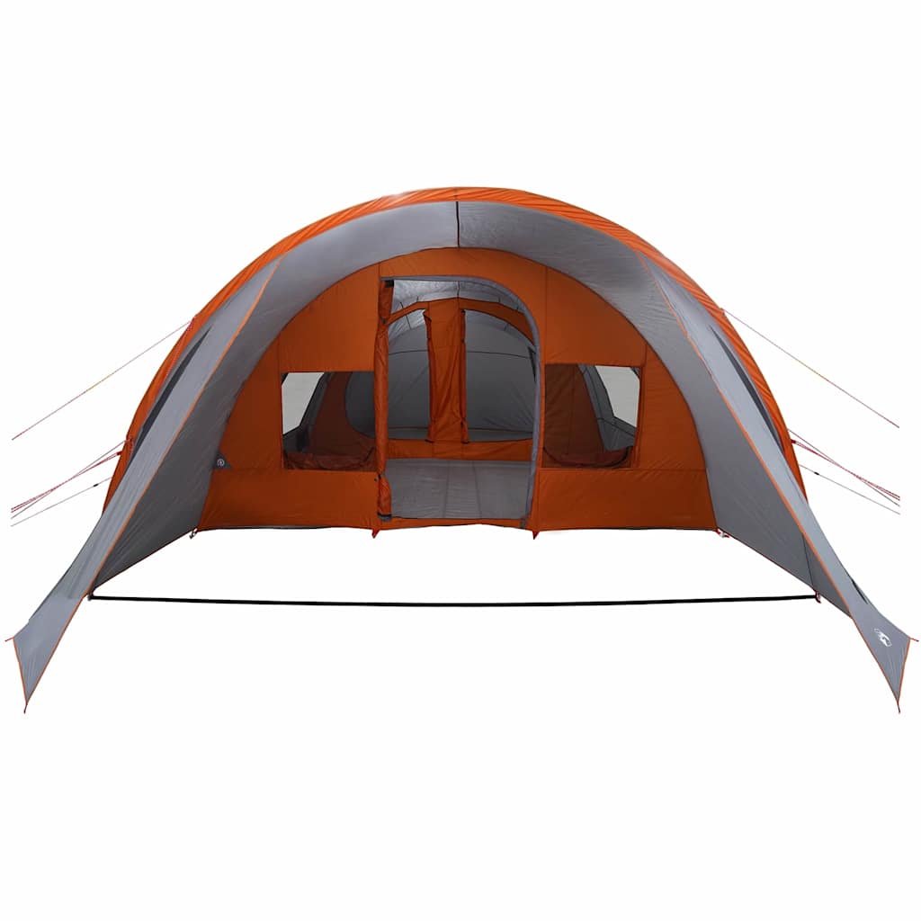 Tunnel Tent 5-Person met dak Grijs en Oranje 778 x 356 x 210 cm is nu te koop bij PeponiXL, paradijselijk wonen!