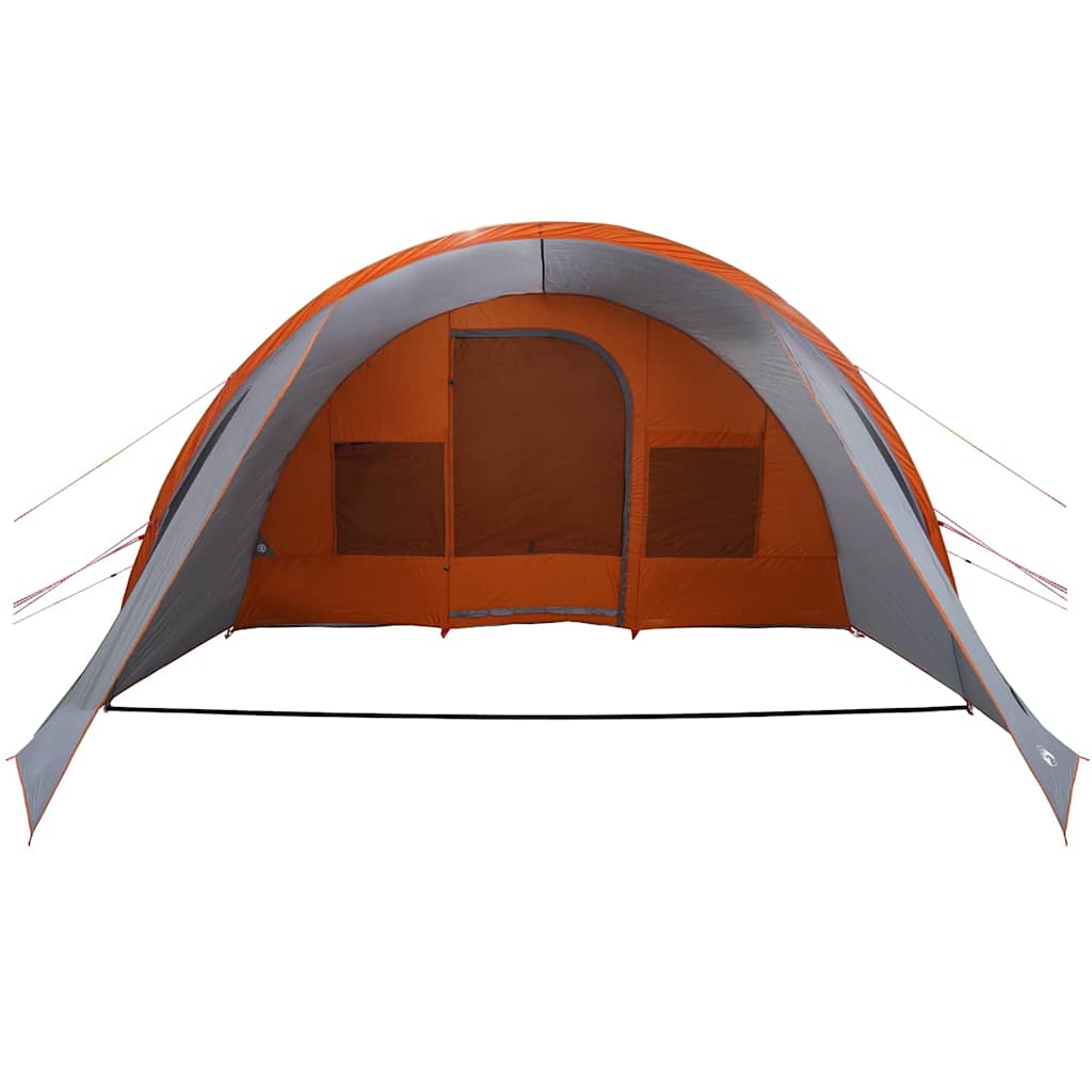 Tunnel Tent 5-Person met dak Grijs en Oranje 778 x 356 x 210 cm is nu te koop bij PeponiXL, paradijselijk wonen!