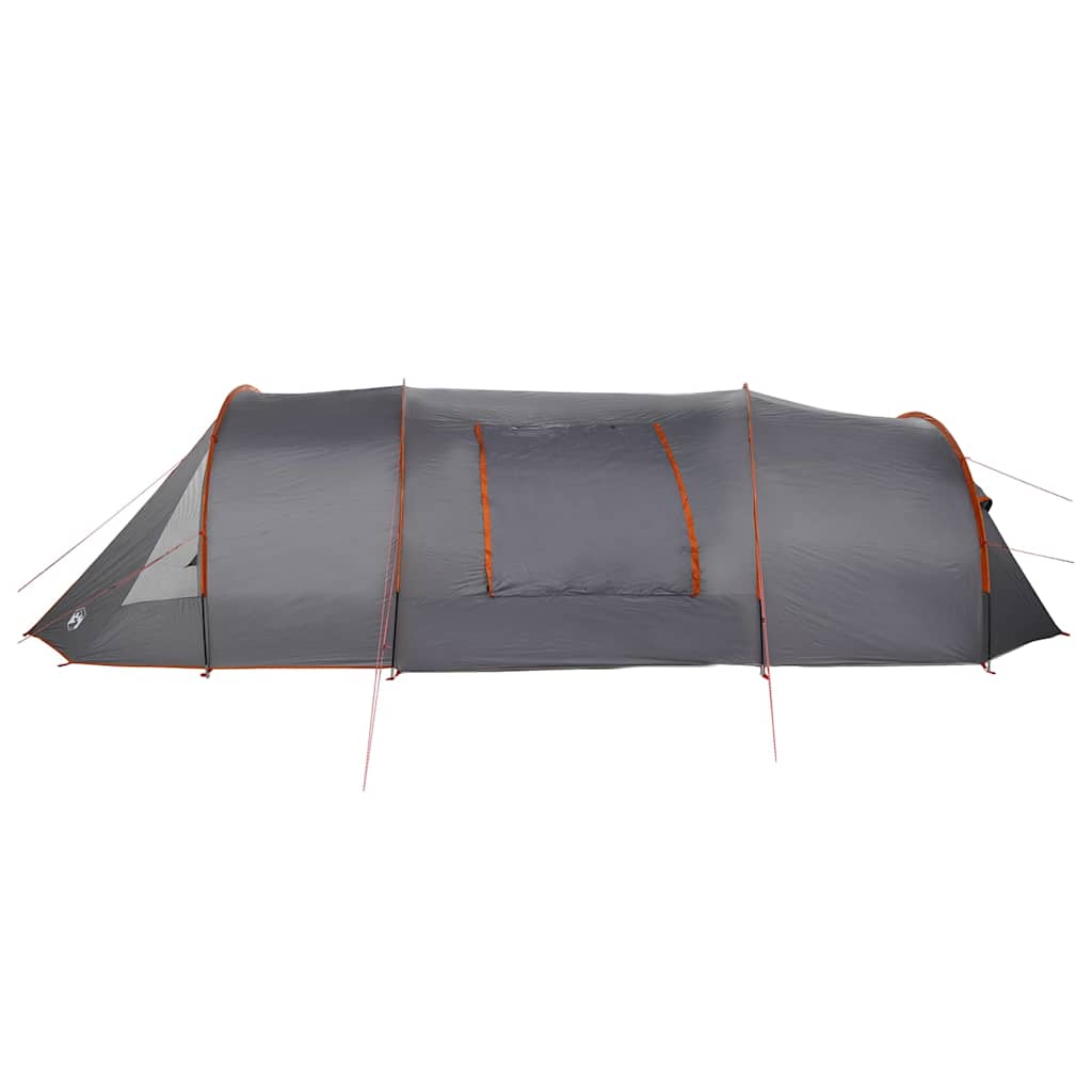 Tunnel Tent 5-Person met dak Grijs en Oranje 778 x 356 x 210 cm is nu te koop bij PeponiXL, paradijselijk wonen!