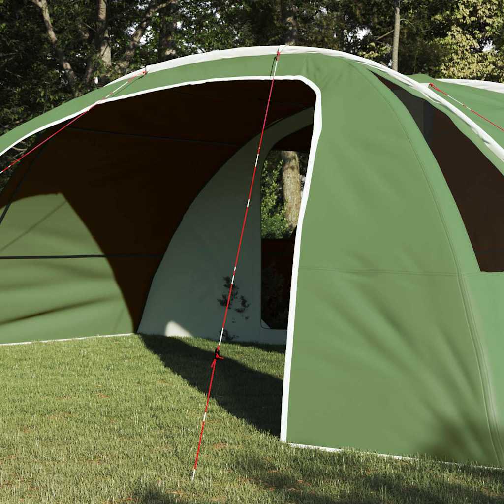 Tunnel Tent 6-Persoon met dak Groen en Wit 700 x 590 x 215 cm is nu te koop bij PeponiXL, paradijselijk wonen!