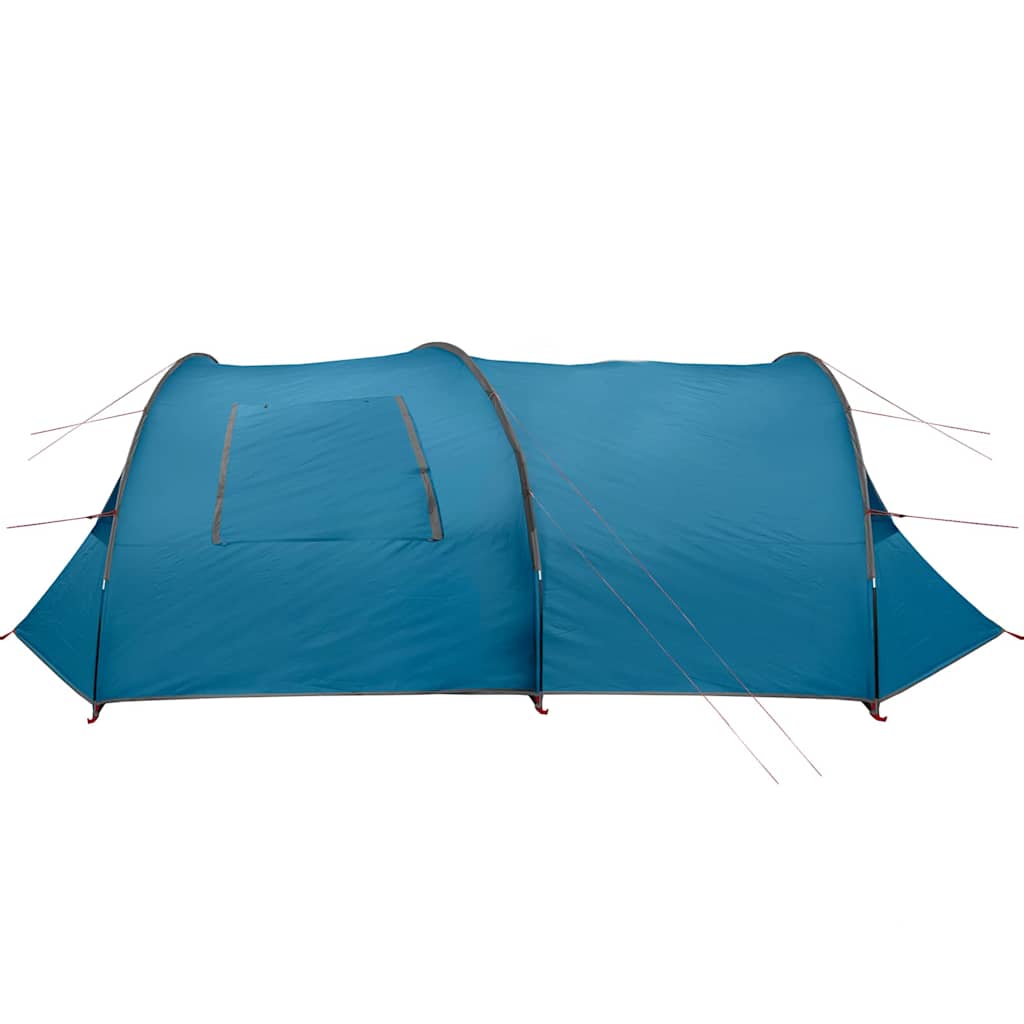Tunnel Tent 6-Persoon met dak Blauw en Grijs 700 x 590 x 215 cm is nu te koop bij PeponiXL, paradijselijk wonen!