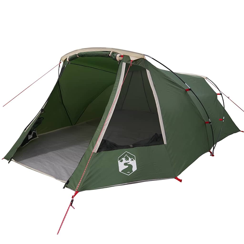 Tunnel Tent 3-Person met dak Groen en Wit 328 x 228 x 115 cm is nu te koop bij PeponiXL, paradijselijk wonen!