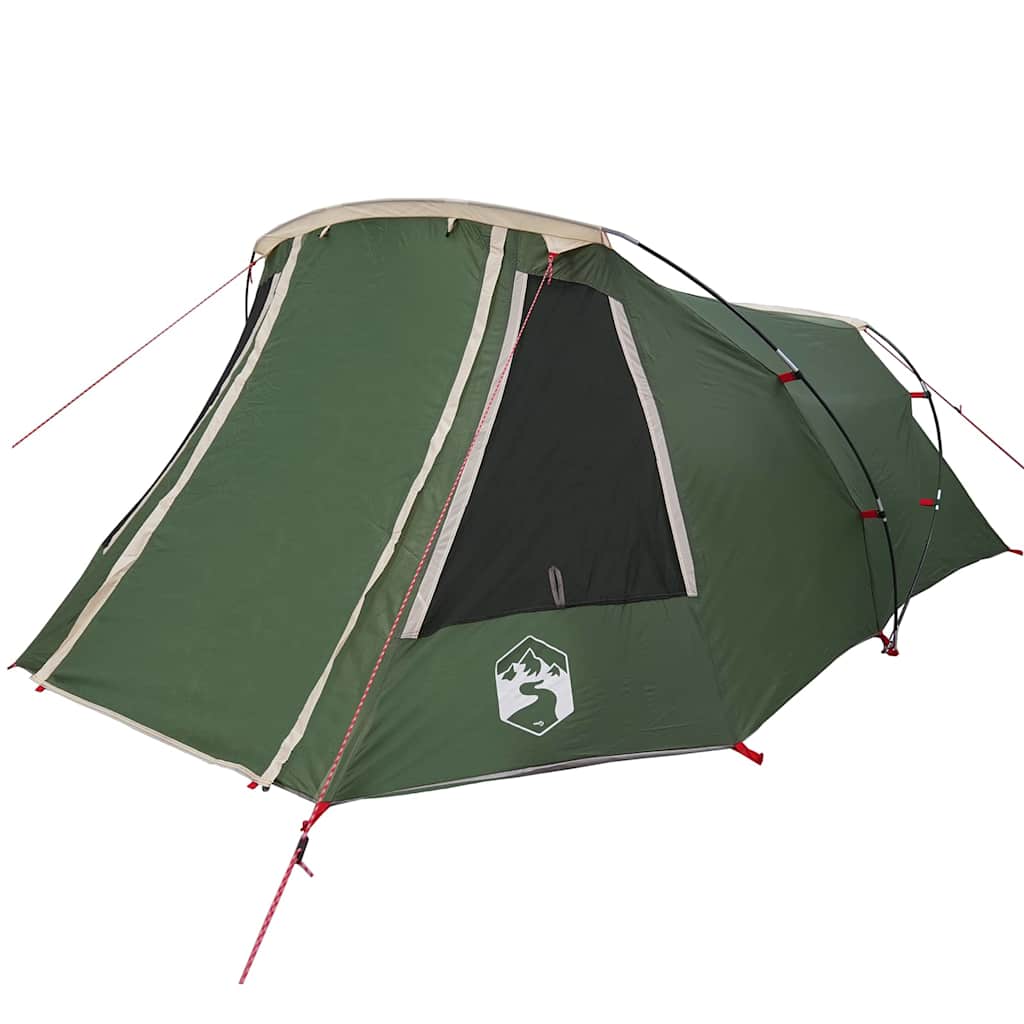 Tunnel Tent 3-Person met dak Groen en Wit 328 x 228 x 115 cm is nu te koop bij PeponiXL, paradijselijk wonen!