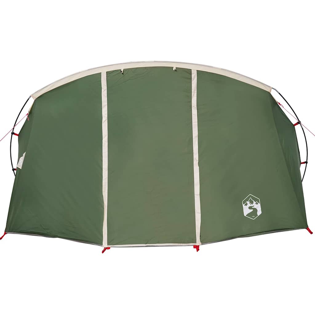 Tunnel Tent 4-Person met dak Groen en Wit 318 x 275 x 140 cm is nu te koop bij PeponiXL, paradijselijk wonen!