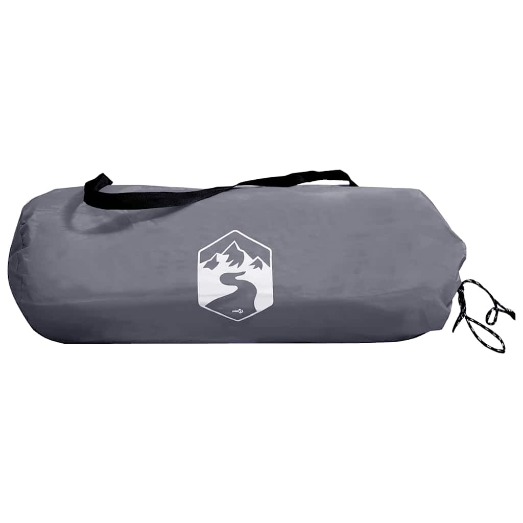 Tunnel Tent 4-Person met dak Grijs en Oranje 318 x 275 x 140 cm is nu te koop bij PeponiXL, paradijselijk wonen!