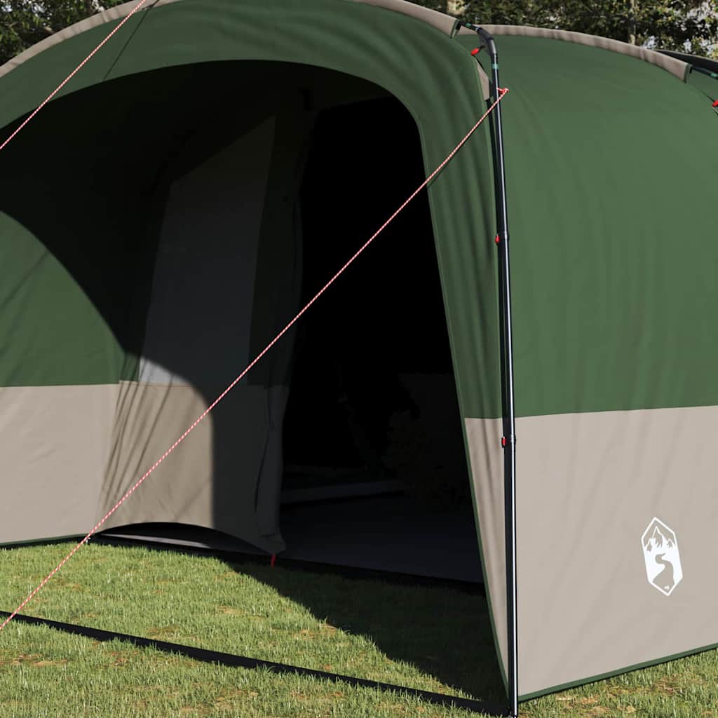 Familietent voor 12 Personen Groen en Wit 760 x 645 x 230 cm is nu te koop bij PeponiXL, paradijselijk wonen!